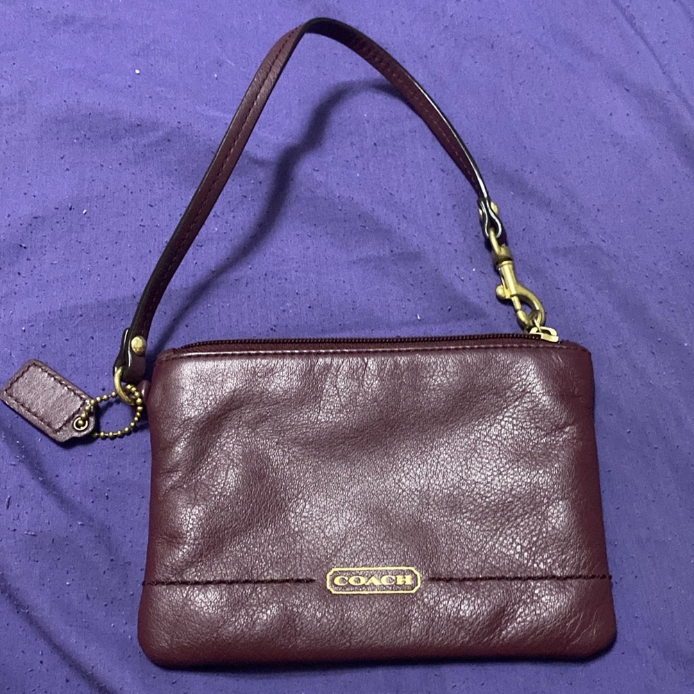 Coach wrist wallet